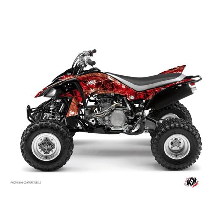 Kit Déco Quad Camo Yamaha 450 YFZ Rouge (2004-2009)