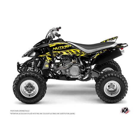 Kit Déco Quad Eraser Fluo Yamaha 450 YFZ Jaune (2004-2009)