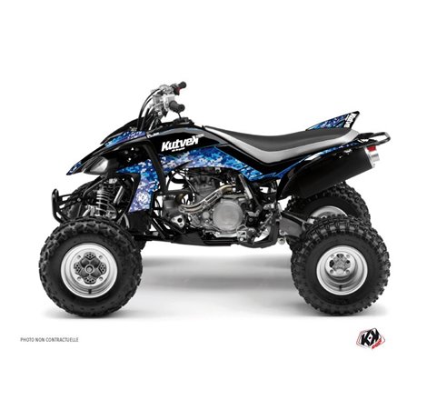 Kit Déco Quad Predator Yamaha 450 YFZ Bleu (2004-2009)