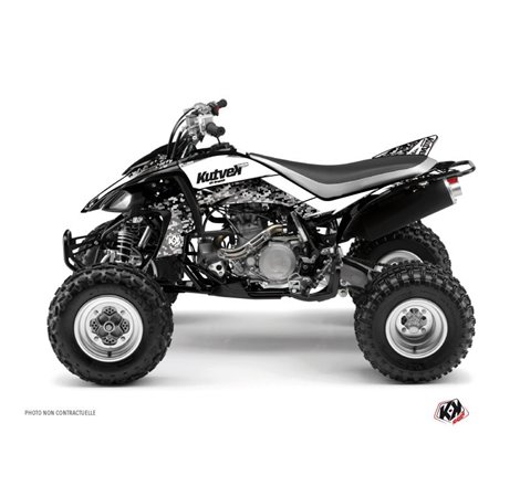 Kit Déco Quad Predator Yamaha 450 YFZ Blanc (2004-2009)