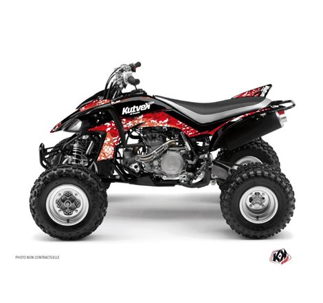 Kit Déco Quad Predator Yamaha 450 YFZ Rouge (2004-2009)