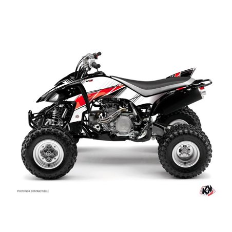 Kit Déco Quad Stripe Yamaha 450 YFZ Rouge (2004-2009)
