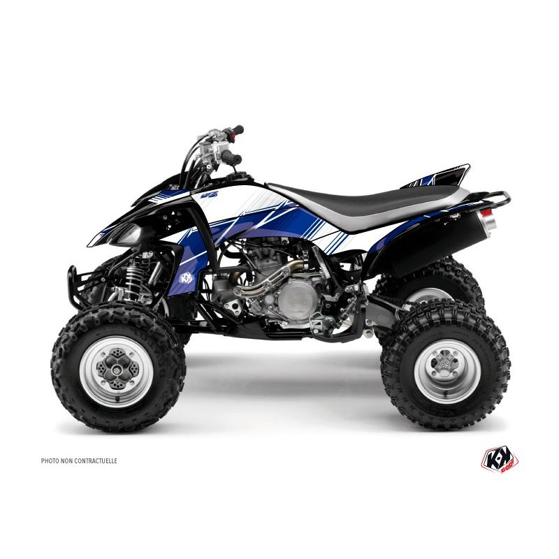 Kit Déco Quad Stripe Yamaha 450 YFZ Bleu Nuit (2004-2009)