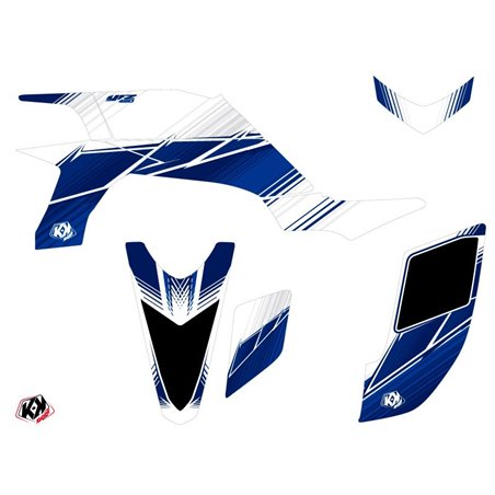 Kit Déco Quad Stripe Yamaha 450 YFZ Bleu Nuit (2004-2009)