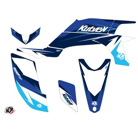 Kit Déco Quad Stage Yamaha 450 YFZ Bleu (2004-2009)