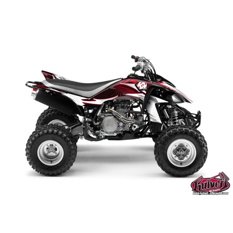 Kit Déco Quad Graff Yamaha 450 YFZ Rouge (2004-2009)