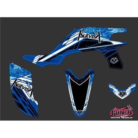 Kit Déco Quad Spirit Yamaha 450 YFZ Bleu (2012-2013)