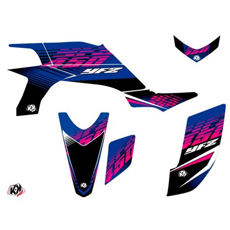 Kit Déco Quad Flow Yamaha 450 YFZ Rose (2012-2013)
