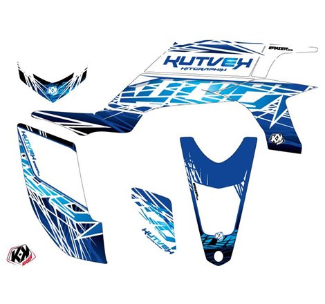 Kit Déco Quad Eraser Yamaha 450 YFZ Bleu (2012-2013)