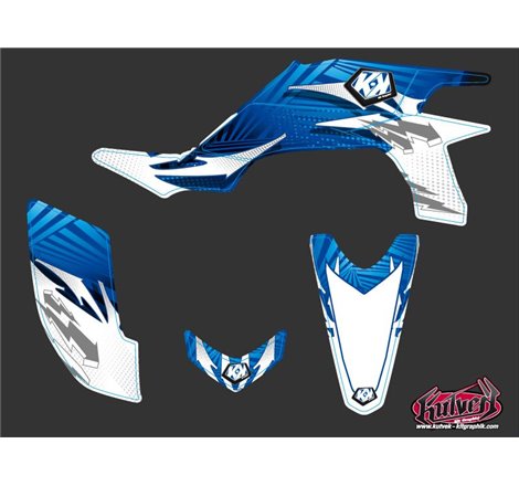 Kit Déco Quad Graff Yamaha 450 YFZ Bleu (2012-2013)