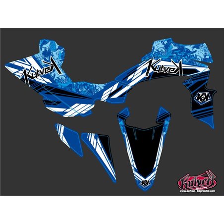 Kit Déco Quad Spirit Yamaha 450 YFZ R Bleu (2009-2013)