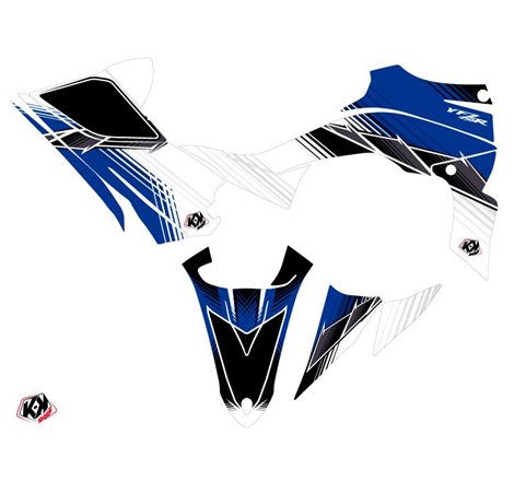 Kit Déco Quad Stripe Yamaha 450 YFZ R Bleu (2009-2013)