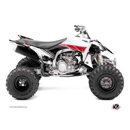 Kit Déco Quad Stripe Yamaha 450 YFZ R Rouge (2009-2013)