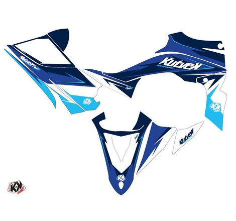 Kit Déco Quad Stage Yamaha 450 YFZ R Bleu (2009-2013)