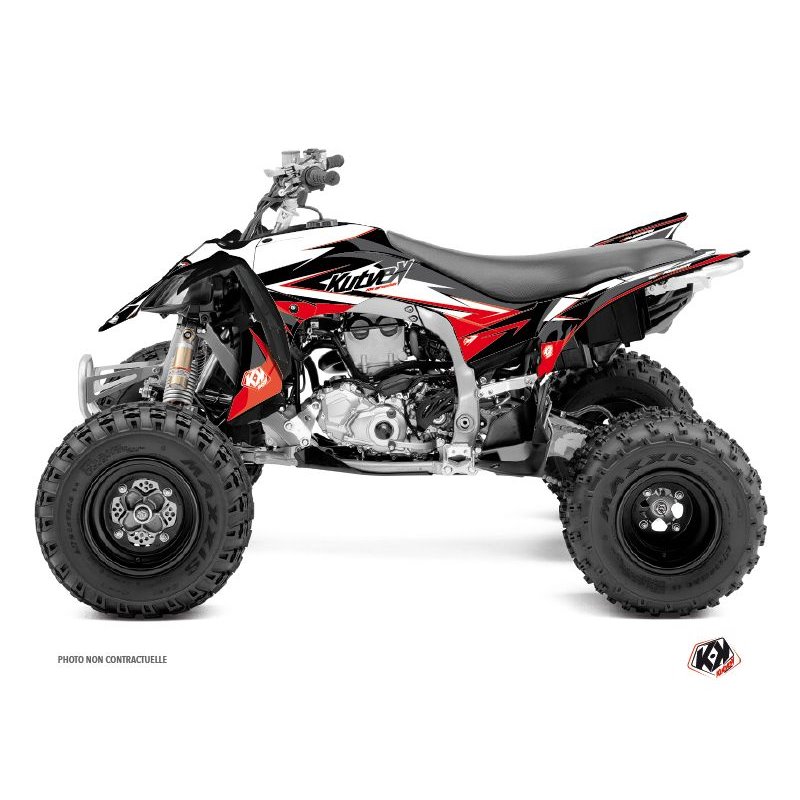 Kit Déco Quad Stage Yamaha 450 YFZ R Noir Rouge (2009-2013)