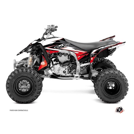 Kit Déco Quad Stage Yamaha 450 YFZ R Noir Rouge (2009-2013)