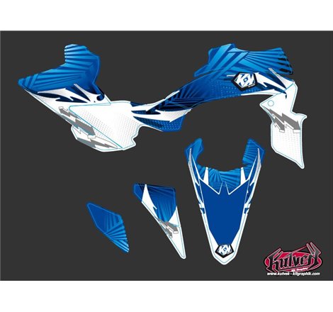 Kit Déco Quad Graff Yamaha 450 YFZ R Bleu (2009-2013)