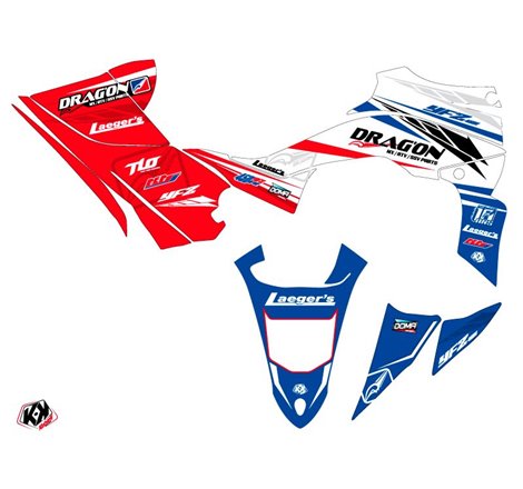 Kit Déco Quad Replica Drag On Distribution PDV 2018 Yamaha 450 YFZ R (2014-2023)