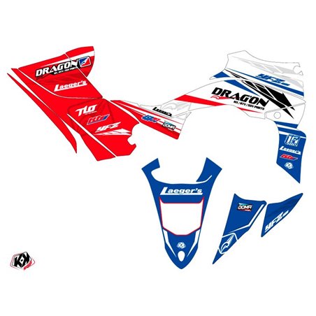 Kit Déco Quad Replica Drag On Distribution PDV 2018 Yamaha 450 YFZ R (2014-2023)