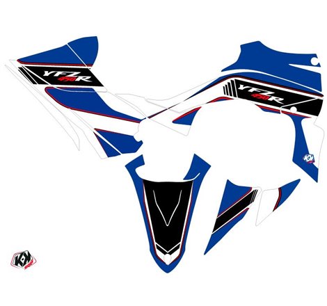 Kit Déco Quad Corporate Yamaha 450 YFZ R Bleu (2014-2023)