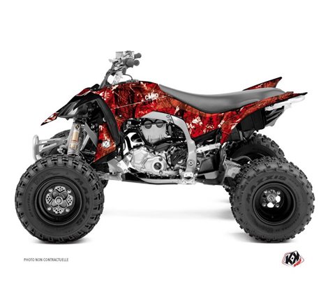 Kit Déco Quad Camo Yamaha 450 YFZ R Rouge (2014-2023)