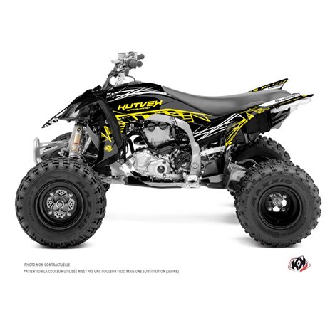 Kit Déco Quad Eraser Fluo Yamaha 450 YFZ R Jaune (2014-2023)