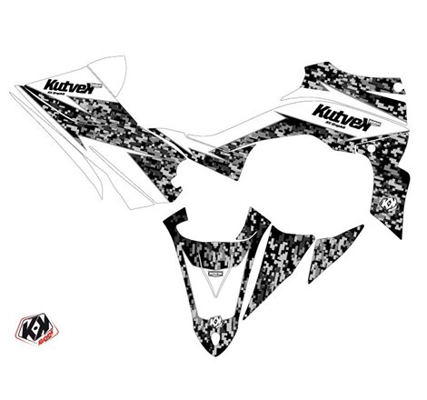 Kit Déco Quad Predator Yamaha 450 YFZ R Blanc (2014-2023)