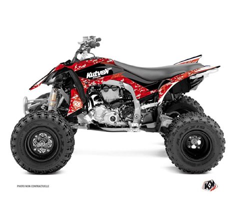 Kit Déco Quad Predator Yamaha 450 YFZ R Rouge (2014-2023)