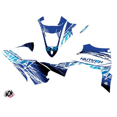 Kit Déco Quad Eraser Yamaha 450 YFZ R Bleu (2014-2023)