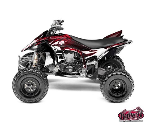 Kit Déco Quad Graff Yamaha 450 YFZ R Rouge (2014-2023)