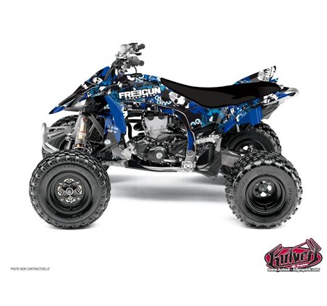 Kit Déco Quad Freegun Yamaha 450 YFZ R Bleu (2014-2023)