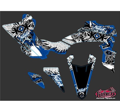 Kit Déco Quad Demon Yamaha 450 YFZ R Bleu (2014-2023)