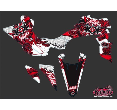 Kit Déco Quad Demon Yamaha 450 YFZ R Rouge (2014-2023)