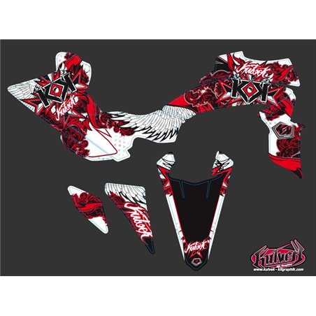 Kit Déco Quad Demon Yamaha 450 YFZ R Rouge (2014-2023)