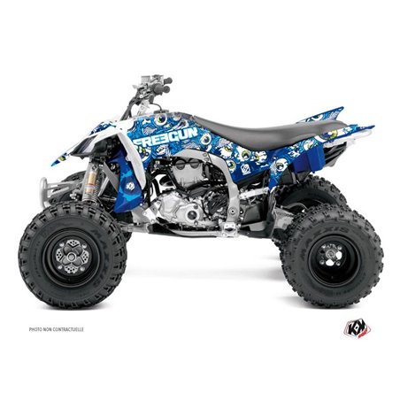 Kit Déco Quad Freegun Eyed Yamaha 450 YFZ R Bleu (2014-2023)
