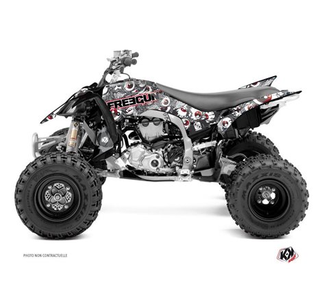 Kit Déco Quad Freegun Eyed Yamaha 450 YFZ R Rouge (2014-2023)