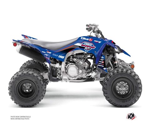 Kit Déco Quad Replica By Rapport K20 Yamaha 450 YFZ R Bleu Rouge (2014-2023)
