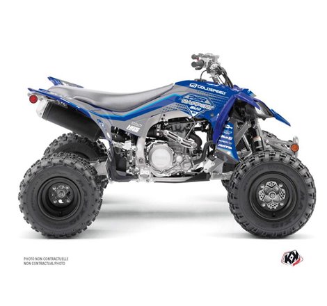 Kit Déco Quad Replica By Rapport K20 Yamaha 450 YFZ R Bleu Gris (2014-2023)