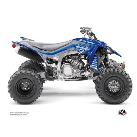 Kit Déco Quad Replica By Rapport K20 Yamaha 450 YFZ R Bleu Gris (2014-2023)