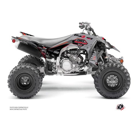 Kit Déco Quad Replica By Rapport K20 Yamaha 450 YFZ R Gris Noir  (2014-2023)