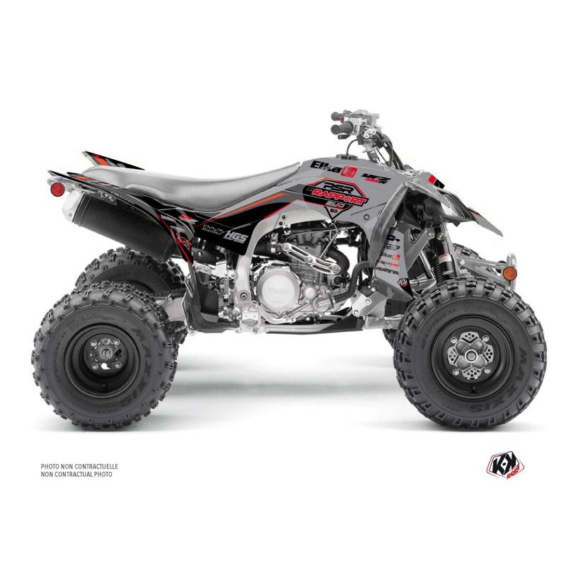 Kit Déco Quad Replica By Rapport K20 Yamaha 450 YFZ R Gris Noir  (2014-2023)