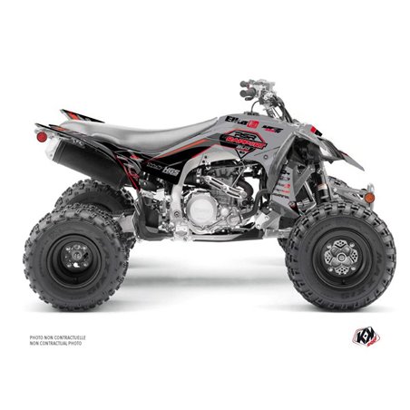 Kit Déco Quad Replica By Rapport K20 Yamaha 450 YFZ R Gris Noir  (2014-2023)