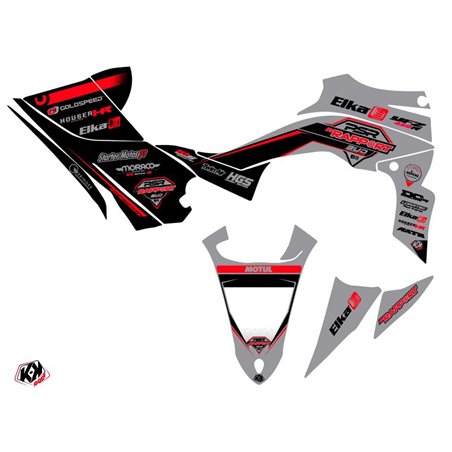 Kit Déco Quad Replica By Rapport K20 Yamaha 450 YFZ R Gris Noir  (2014-2023)