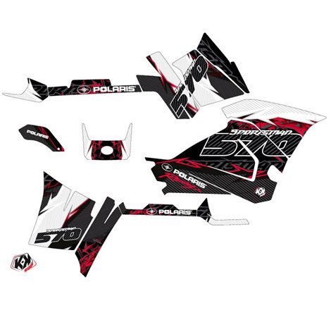 Kit Déco Quad Action Polaris 570 Sportsman Forest Rouge (2018-2020)