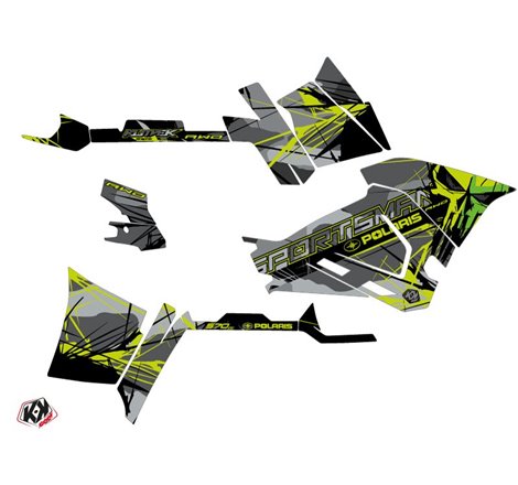 Kit Déco Quad Evil Polaris 570 Sportsman Forest Gris Vert (2021-2023)