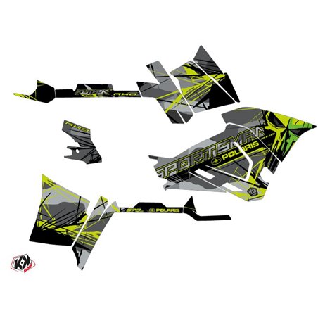 Kit Déco Quad Evil Polaris 570 Sportsman Forest Gris Vert (2021-2023)