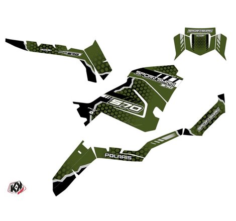 Kit Déco Quad Splinter Polaris 570 Sportsman Vert (2021-2023)