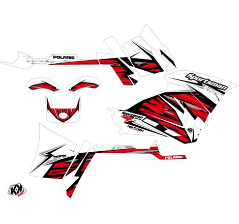 Kit Déco Quad Jungle Polaris 570 Sportsman Forest Rouge (2021-2023)