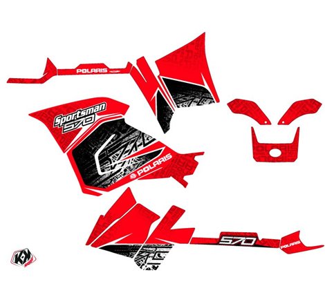 Kit Déco Quad Rock Polaris 570 Sportsman Forest Rouge (2021-2023)