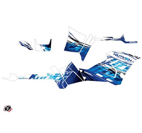 Kit Déco Quad Eraser Polaris 570 Sportsman Forest Bleu (2021-2023)
